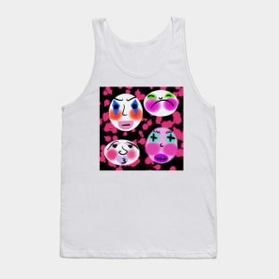 emotional egg clowns Tank Top